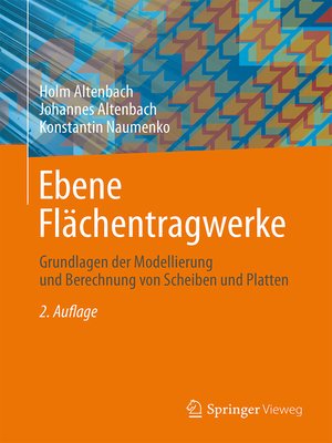 cover image of Ebene Flächentragwerke
